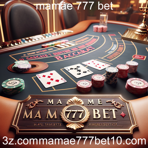 Atração do Baccarat: O Jogo de Cartas Clássico no Mamãe 777 Bet